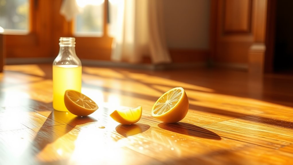 How I Got Rid of Floor Stains With Lemon Juice