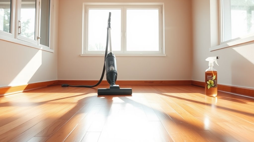 The Secret to Keeping Floors Dust-Free Longer