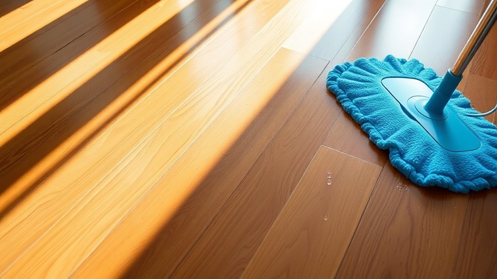 I Tried This Floor Mopping Trick-My Floors Shine Now