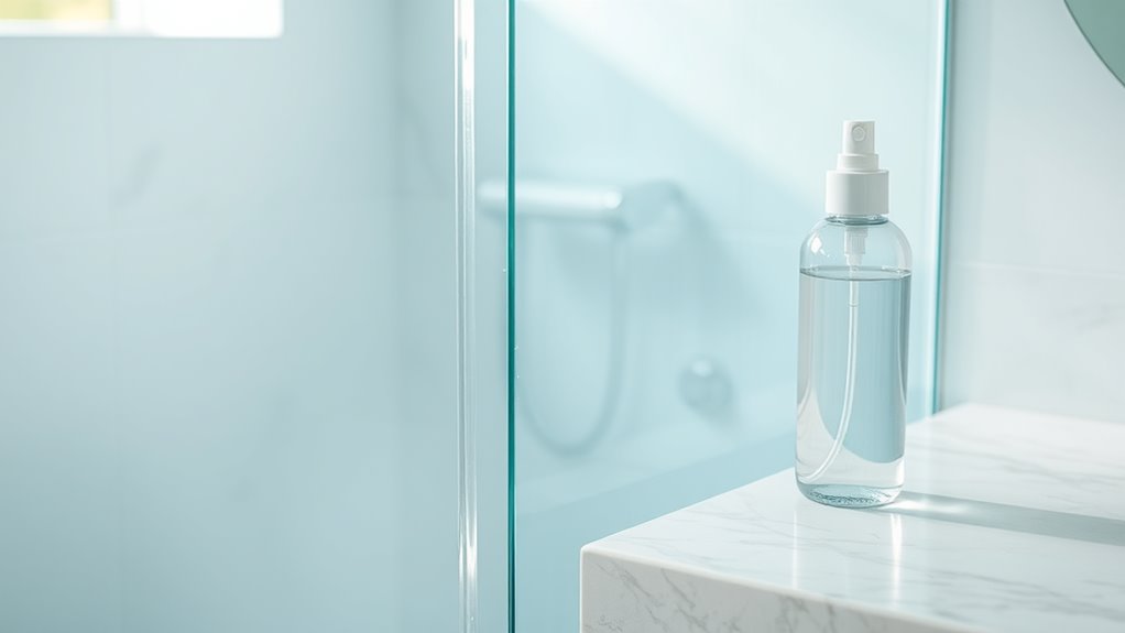 The Secret to Keeping Shower Doors Spot-Free