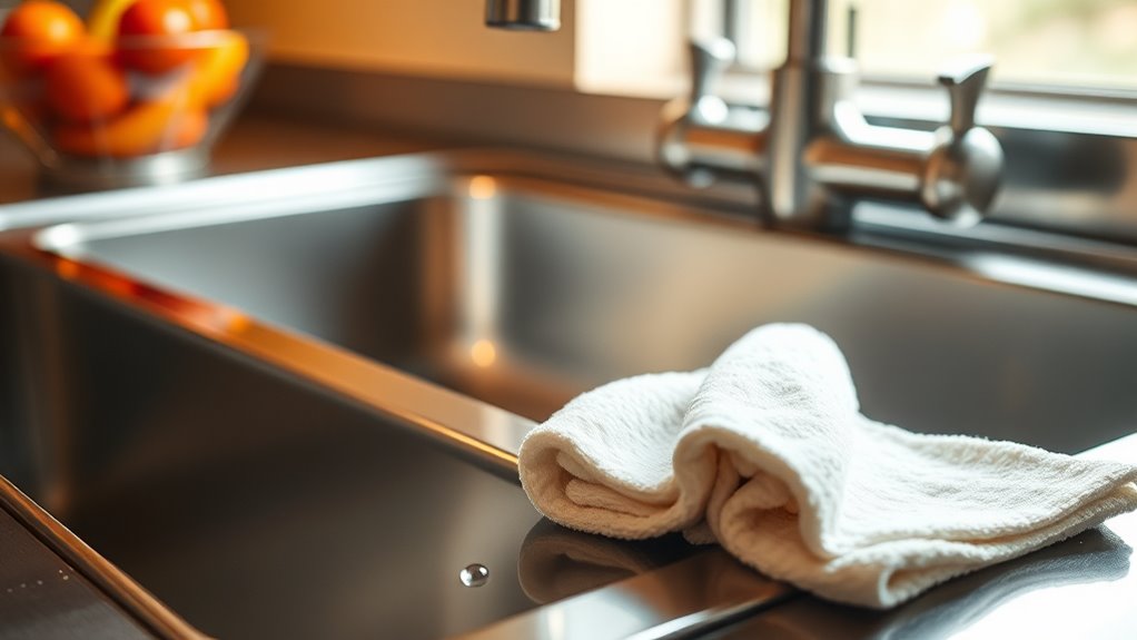 This One Trick Keeps My Kitchen Sink Spot-Free for Days