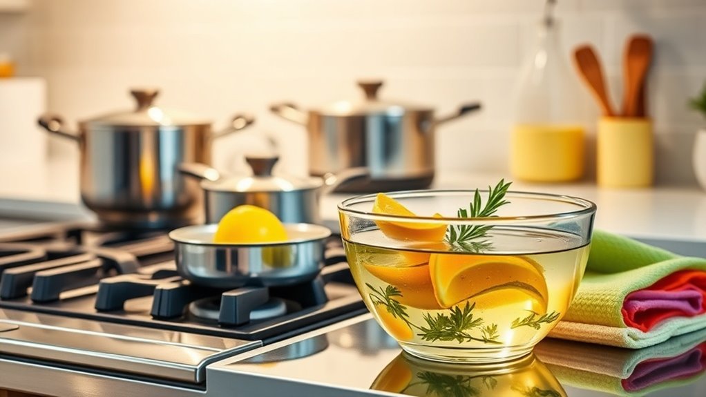 The Secret to a Grease-Free Stovetop Without Scrubbing