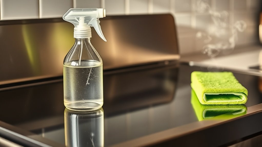 Why Vinegar is the Key to a Spotless Stovetop